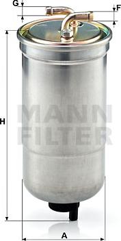 Mann-Filter WK 853/16 - Топливный фильтр avtokuzovplus.com.ua