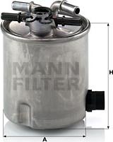 Mann-Filter WK 9007 - Топливный фильтр avtokuzovplus.com.ua