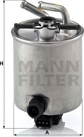 Mann-Filter WK 9011 - Паливний фільтр autocars.com.ua