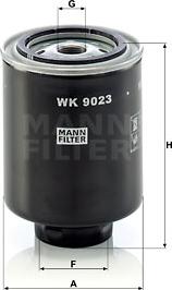 Mann-Filter WK 9023 z - Топливный фильтр autodnr.net