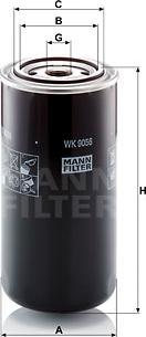 Mann-Filter WK 9056 - Топливный фильтр avtokuzovplus.com.ua