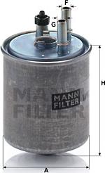Mann-Filter WK 918/2 x - Топливный фильтр autodnr.net
