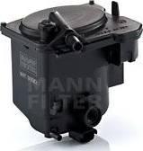 Mann-Filter WK 939/2 - Топливный фильтр avtokuzovplus.com.ua