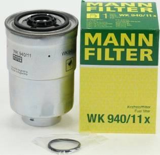 Mann-Filter WK 940/11 - Фільтр паливний autocars.com.ua