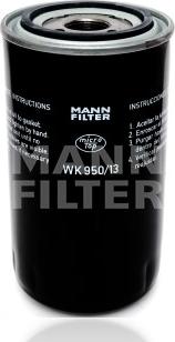 Mann-Filter WK 950/13 - Топливный фильтр autodnr.net