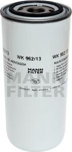 Mann-Filter WK 962/13 - Паливний фільтр autocars.com.ua