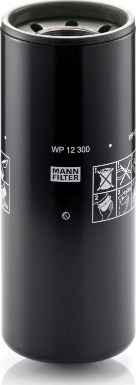 Mann-Filter WP 12 300 - Масляний фільтр autocars.com.ua