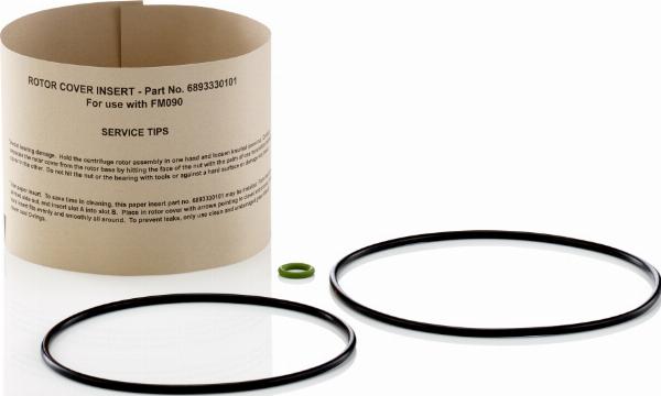 Mann-Filter ZR 12 001 z - Масляний фільтр autocars.com.ua