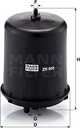 Mann-Filter ZR 905 z - 0 autocars.com.ua