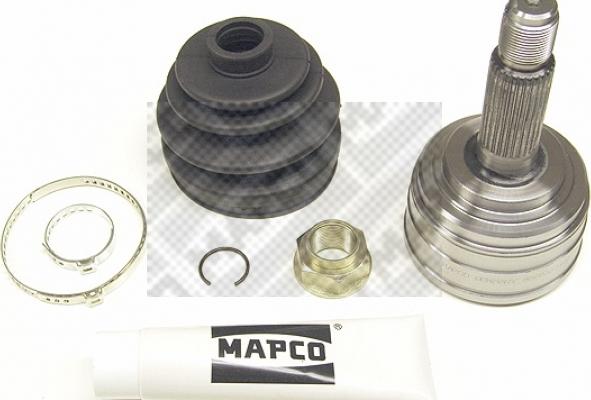 Mapco 16517 - Шарнірний комплект, ШРУС, приводний вал autocars.com.ua