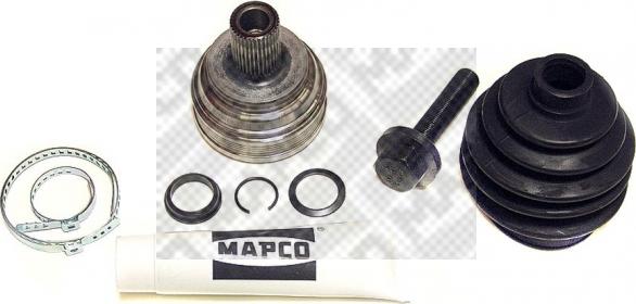 Mapco 16801 - Шарнирный комплект, ШРУС, приводной вал avtokuzovplus.com.ua