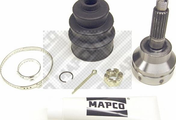 Mapco 16980 - Шарнірний комплект, ШРУС, приводний вал autocars.com.ua