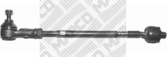 Mapco 19723/1 - Поперечна рульова тяга autocars.com.ua
