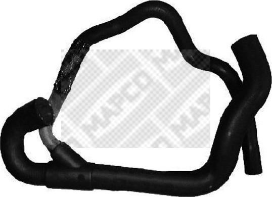 Mapco 39371 - Шланг радіатора autocars.com.ua