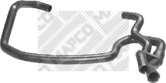 Mapco 39652 - Шланг, теплообмінник - опалення autocars.com.ua