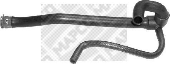 Mapco 39653 - Шланг, теплообмінник - опалення autocars.com.ua