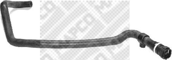 Mapco 39654 - Шланг, теплообмінник - опалення autocars.com.ua