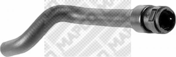 Mapco 39656 - Шланг, теплообмінник - опалення autocars.com.ua