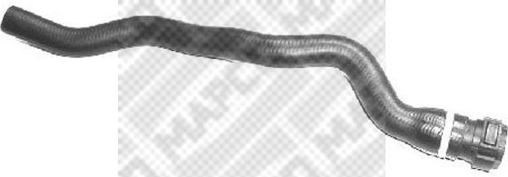 Mapco 39658 - Шланг, теплообмінник - опалення autocars.com.ua