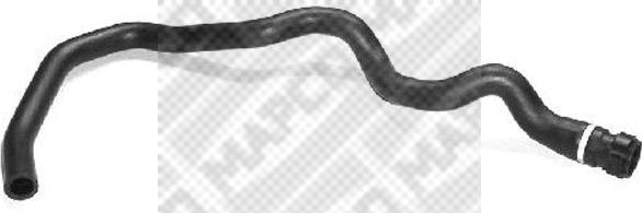 Mapco 39659 - Шланг, теплообмінник - опалення autocars.com.ua