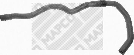 Mapco 39672 - Шланг, теплообмінник - опалення autocars.com.ua