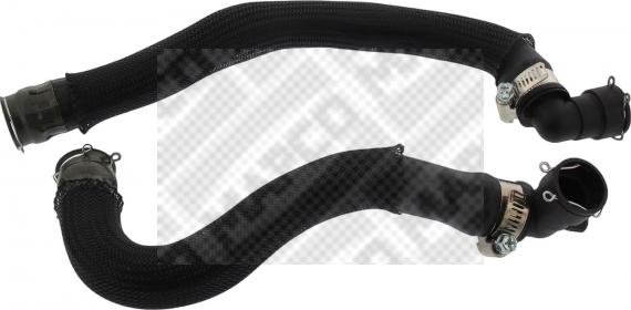 Mapco 39710 - Шланг, теплообмінник - опалення autocars.com.ua