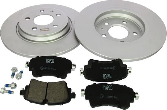 Mapco 47069C - Комплект гальм, дисковий гальмівний механізм autocars.com.ua