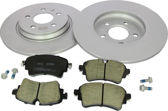 Mapco 47069HPS - Комплект гальм, дисковий гальмівний механізм autocars.com.ua