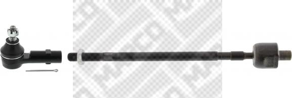 Mapco 52563 - Поперечна рульова тяга autocars.com.ua