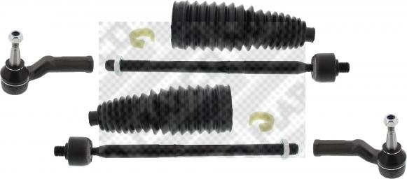 Mapco 53916 - Ремкомплект, поперечна рульова тяга autocars.com.ua