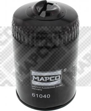 Mapco 61040 - Фильтр масляный AUDI A4 Avant 8D5  B5 1.9 TDI  VW PASSAT Variant 3B5 1.9 TDI autodnr.net