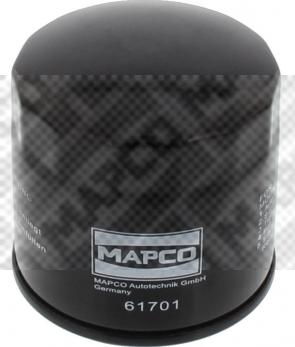 Mapco 61701 - Масляний фільтр autocars.com.ua