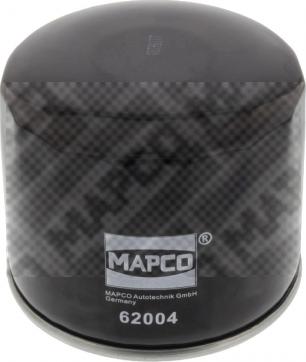 Mapco 62004 - Масляний фільтр autocars.com.ua
