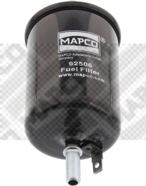 Mapco 62506 - Топливный фильтр avtokuzovplus.com.ua
