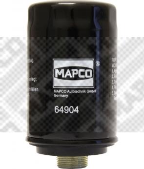 Mapco 64904 - Масляный фильтр avtokuzovplus.com.ua