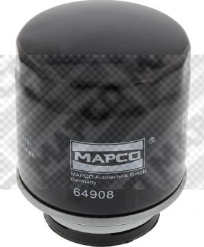 Mapco 64908 - Масляний фільтр autocars.com.ua