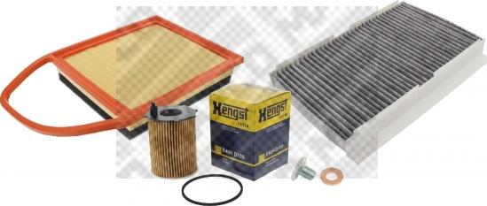 Mapco 68400H - Комплект фільтра autocars.com.ua