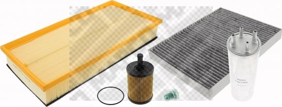 Mapco 68832/1 - Комплект фільтра autocars.com.ua