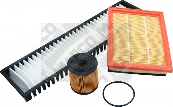 Mapco 68900 - Комплект фільтра autocars.com.ua