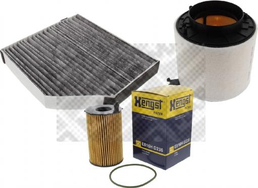 Mapco 68912H - Комплект фільтра autocars.com.ua