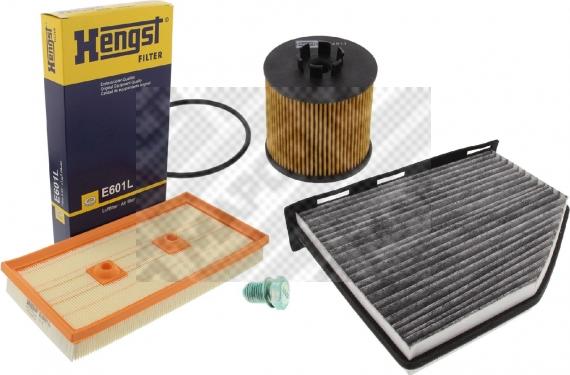 Mapco 68913H - Комплект фільтра autocars.com.ua