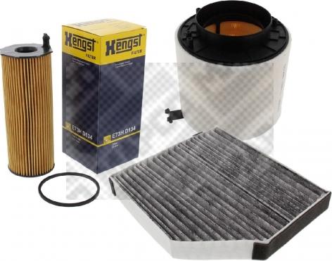 Mapco 68915H - Комплект фільтра autocars.com.ua