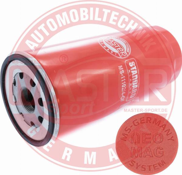 MASTER-SPORT 11102/4-OFMG-PCS-MS - Масляний фільтр autocars.com.ua