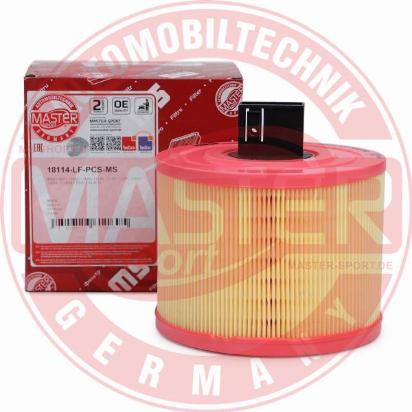 MASTER-SPORT 18114-LF-PCS-MS - Повітряний фільтр autocars.com.ua
