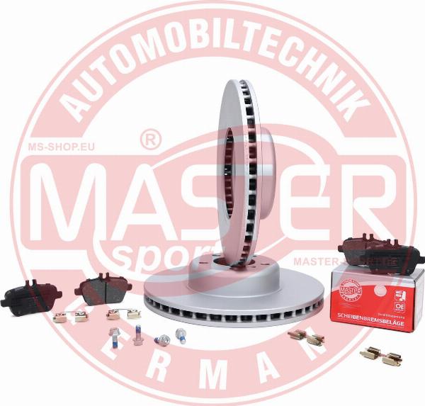 MASTER-SPORT 203052330 - Комплект гальм, дисковий гальмівний механізм autocars.com.ua