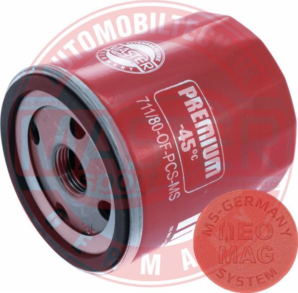 MASTER-SPORT 711/80-OFMG-PCS-MS - Масляний фільтр autocars.com.ua