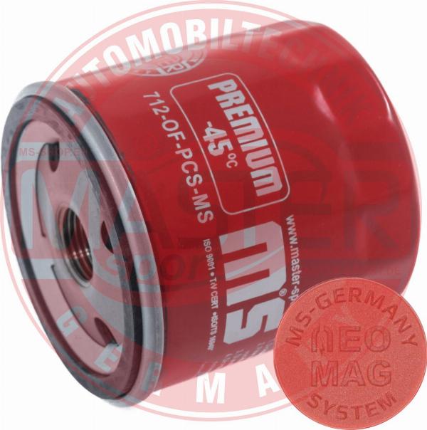 MASTER-SPORT 712-OFMG-PCS-MS - Масляний фільтр autocars.com.ua