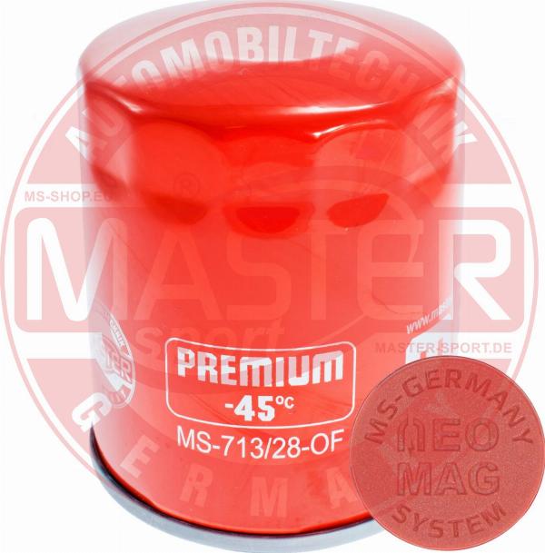MASTER-SPORT 713/28-OFMG-PCS-MS - Масляний фільтр autocars.com.ua