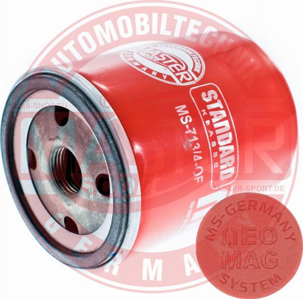 MASTER-SPORT 713/4-OFMG-PCS-MS - Масляний фільтр autocars.com.ua
