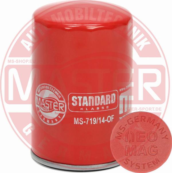 MASTER-SPORT 719/14-OFMG-PCS-MS - Масляний фільтр autocars.com.ua
